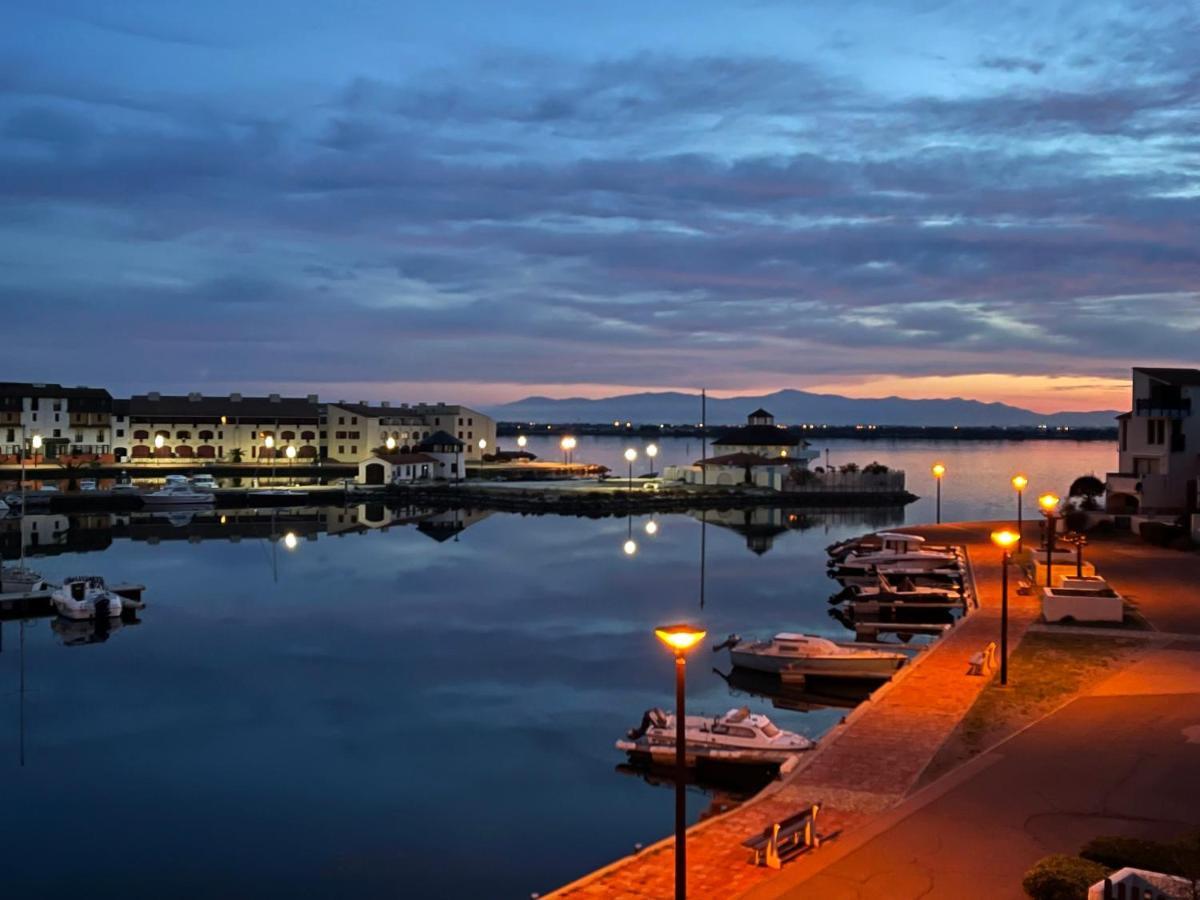 Apartamento T2 Sur Marina Avec Vue Spectaculaire Le Barcarès Exterior foto
